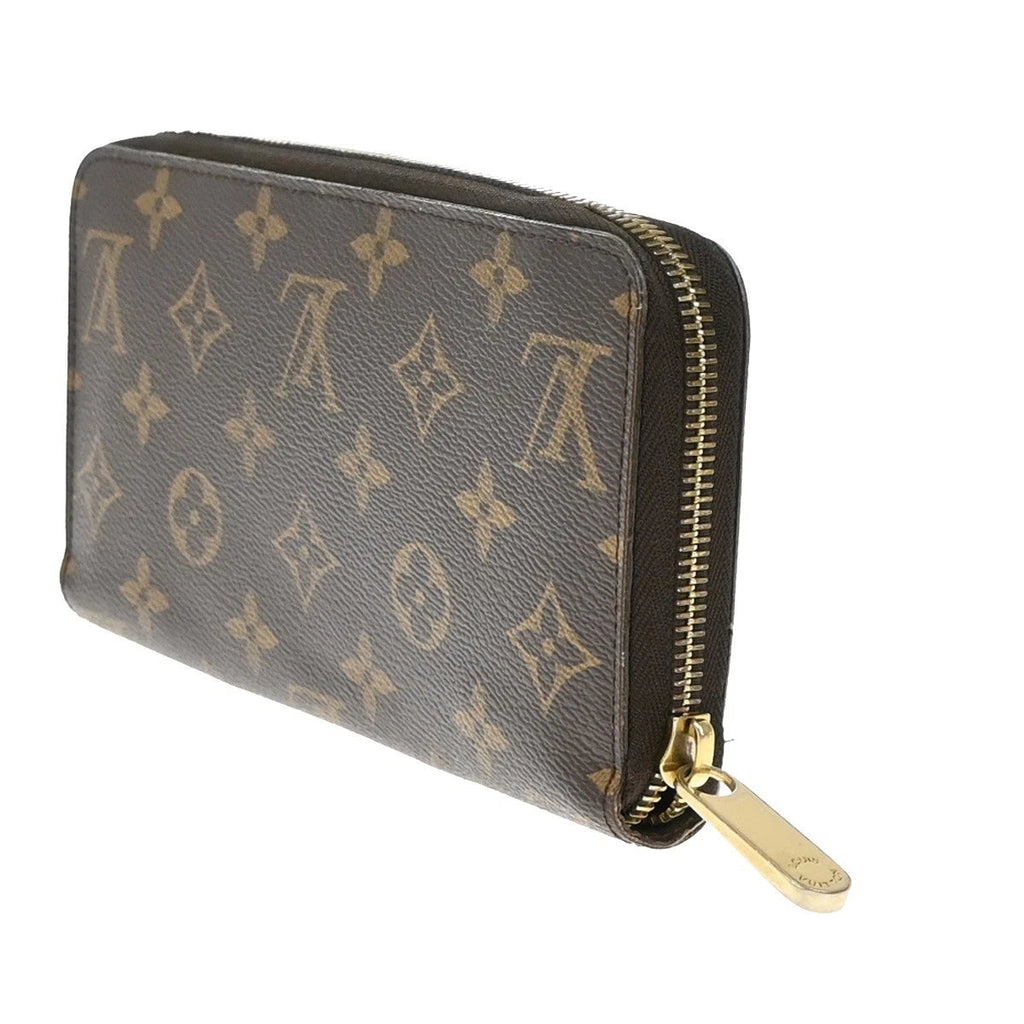 Louis Vuitton Long Zippy Wallet Monogram Leather Brown – Made in France Authentic Luxury Organizer | Free 3–5 Day USA Shipping