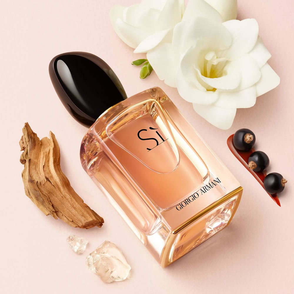 Giorgio Armani Sì Huile de Parfum 100ml | Feminine Fruity-Floral | Authentic Designer Perfume Free 3-days Fast USA Delivery