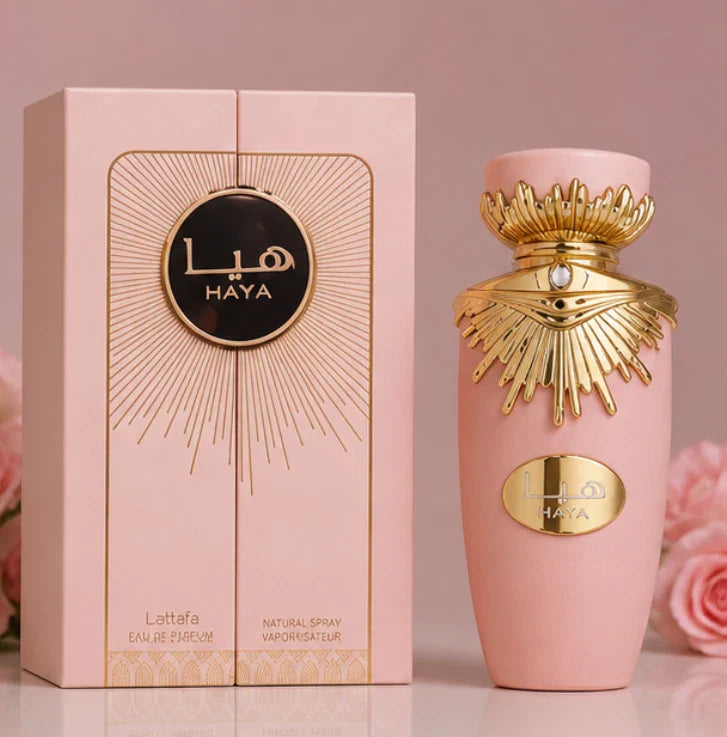 Lattafa Haya Eau de Parfum 100ml Luxury Women’s Perfume | Free USA 3-Day Delivery