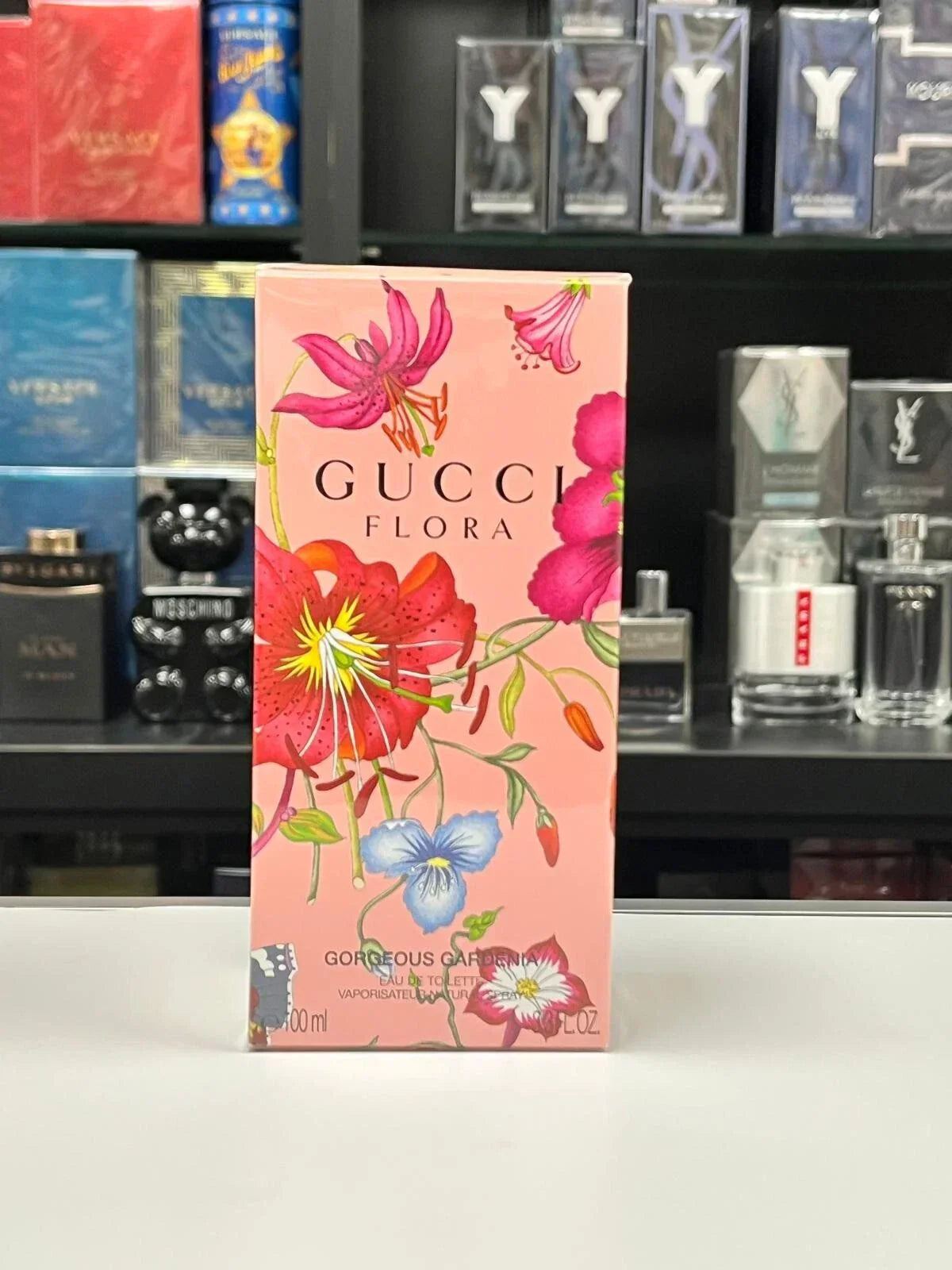 Gucci Flora Gorgeous Gardenia 3.3 oz EDT for Women – New In Box