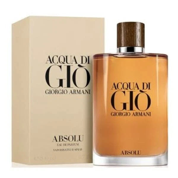 Acqua di Giò Absolu Eau de Parfum 6.7 oz , 4.2 oz Spray by Giorgio Armani – Woody Aquatic Men’s Fragrance | Free USA 3-Day Delivery