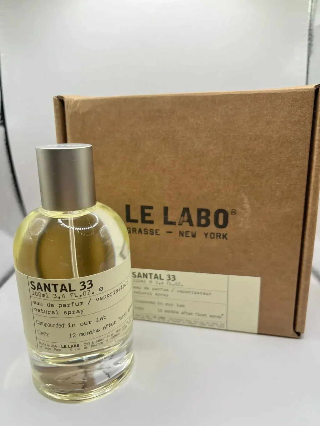 Le Labo Santal 33 EDP 3.4 oz Unisex – New Without Box, Free USA Shipping, 3-Day Delivery