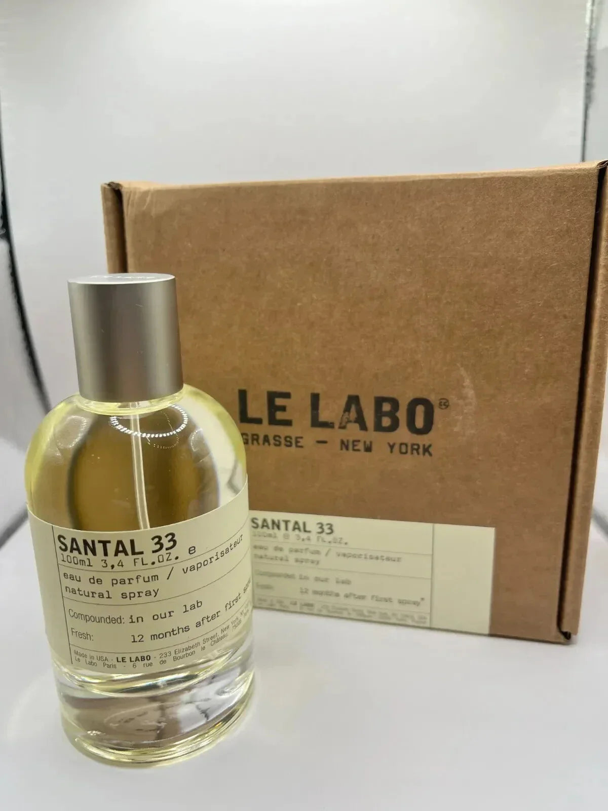 Le Labo Santal 33 EDP 3.4 oz Unisex – New Without Box, Free USA Shipping, 3-Day Delivery
