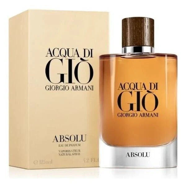Acqua di Giò Absolu Eau de Parfum 6.7 oz , 4.2 oz Spray by Giorgio Armani – Woody Aquatic Men’s Fragrance | Free USA 3-Day Delivery