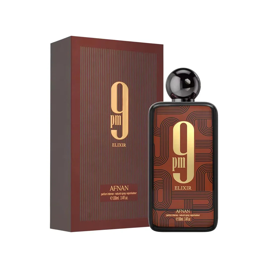 Afnan 9PM Elixir Eau De Parfum 100ml – Intense Sweet Spicy Night Perfume for Men | 70% OFF + Free US Shipping