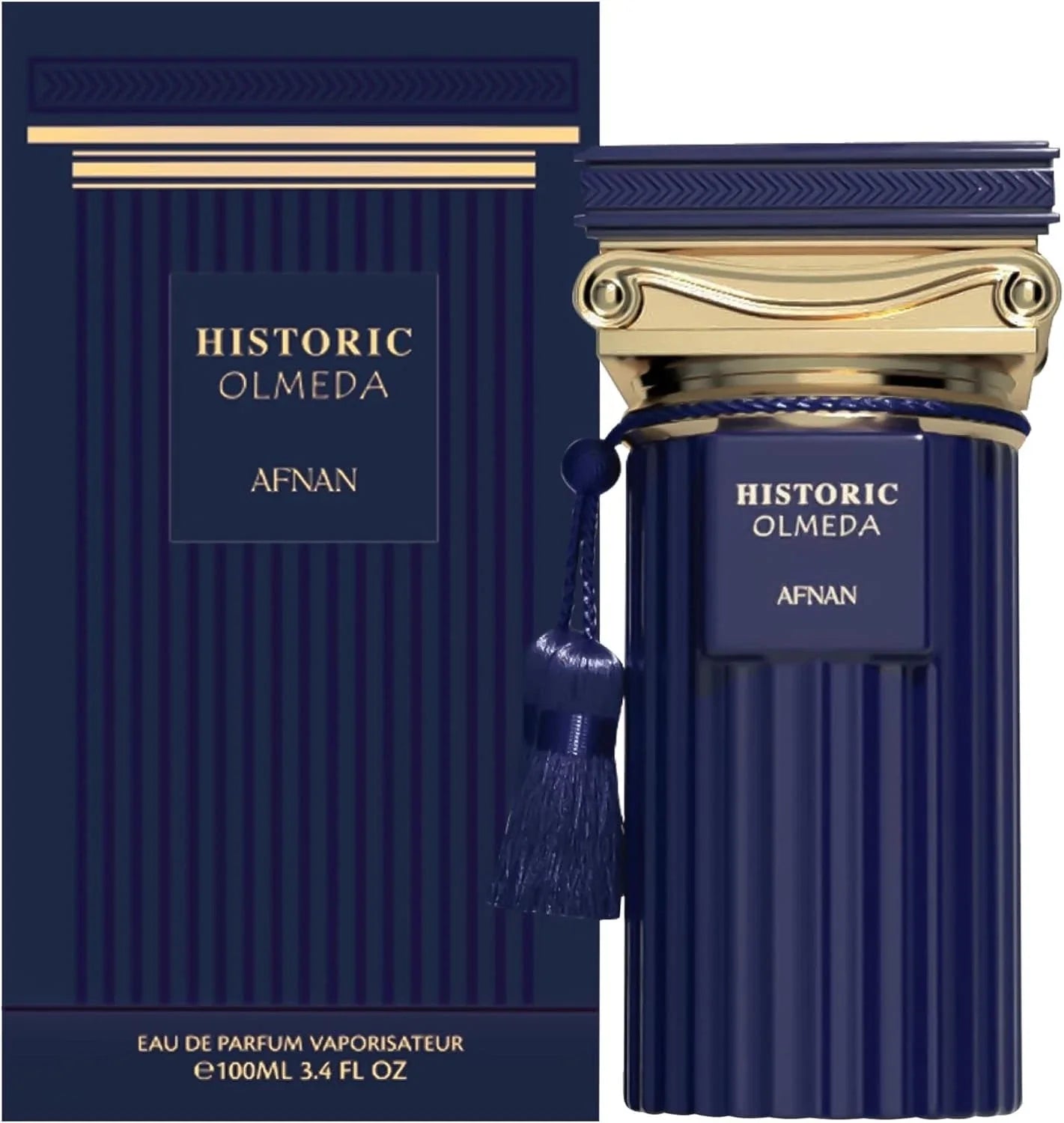 Afnan Historic Olmeda Eau De Parfum 100ml – Luxury Woody Aromatic Perfume for Men & Women | Long Lasting Fragrance USA