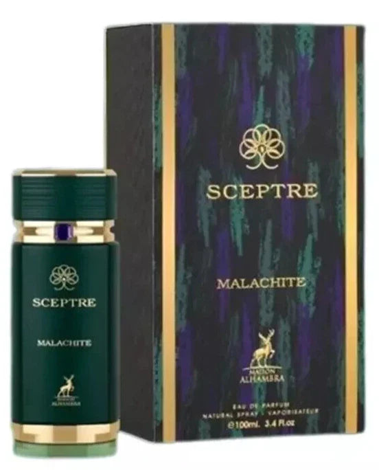 Maison Alhambra Sceptre Malachite Eau De Parfum 100ml Unisex – Luxury Exotic Fragrance | Free USA 3-Day Delivery