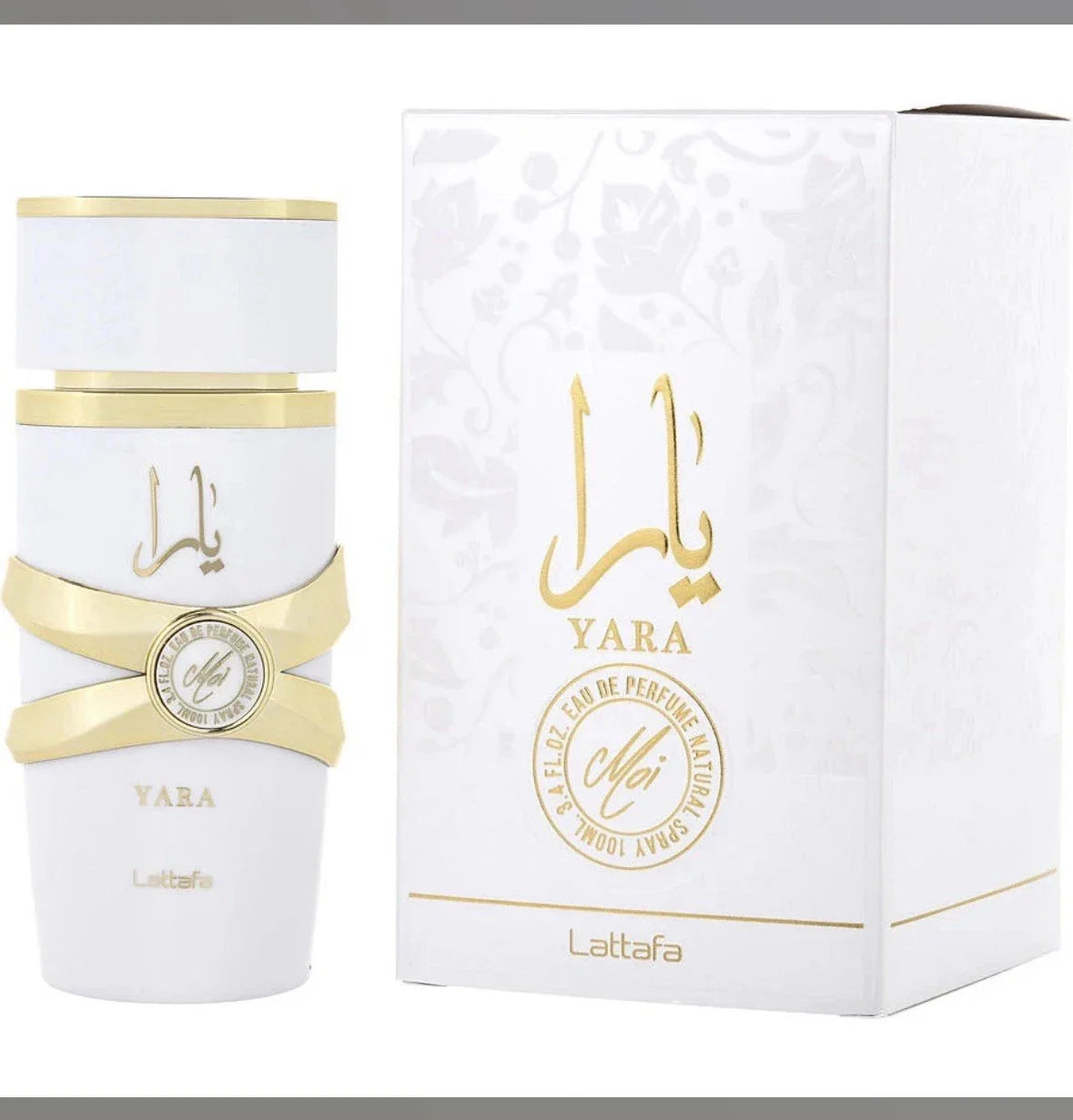 Lattafa Yara Moi Eau De Parfum 100ml for Women – Creamy White Floral Perfume | Free USA Delivery